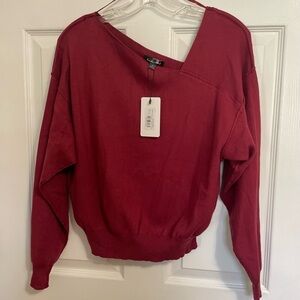 Women's Red Sweater